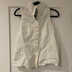 Moschino Italian White linen top